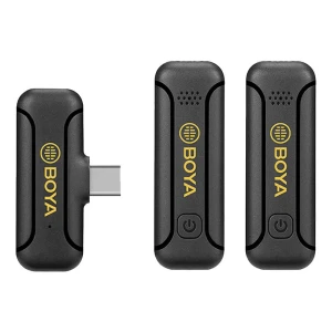 Boya Microphone Sans Fil Pour Caméra By-wm3t2-u2 Black One Size unisex