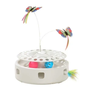Rojeco Jouet Interactif Pour Chat 3 En 1 White / Blue / Yellow One Size
