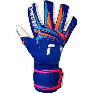 Reusch Gants De Gardien De But Attrakt Gold X Roll Finger Sharp Blu / White / Shock Orange 9.5 unisex