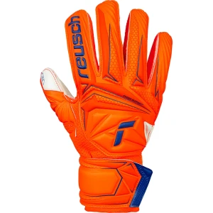 Reusch Gants De Gardien De But Junior Attrakt Solid Finger Support Shocking Orange / Blue 7 unisex