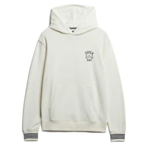 Superdry Sweat à Capuche Athletic Club Off White 2XL Homme