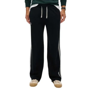 Superdry Pantalon De Survêtement Athletic Fivess Eclipse Navy / Bone White L Homme