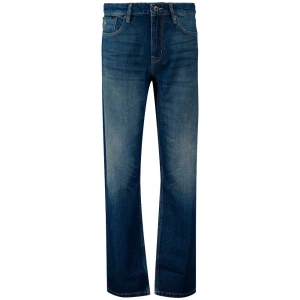 Superdry Jean Merchant Straight Fit Washed Indigo Vintage 36 Homme