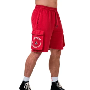 Nebbia Short De Sport Washed Loose Fit Cargo Legacy 787 Red L