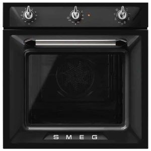 SMEG Four Multifonction Victoria Sf6905 70l Black 60 cm unisex