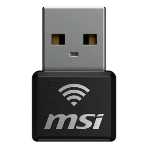 MSI Adaptateur Usb Wifi Ax1800 Nano Black One Size unisex