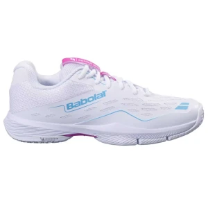 Babolat Zapatillas De Pádel Sensa Rise White / Rhodamine Red EU 39