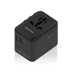 Aisens Chargeur Mural Usb-c 2a3c09 35w Black One Size unisex