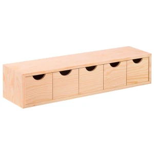 Astigarraga Commode 12x57x13 Cm 5 Tiroirs Beige One Size