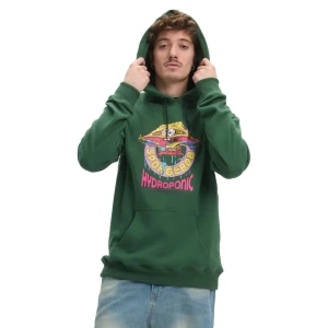 Hydroponic Sweat à Capuche Sb Mouth Dark Green M Homme
