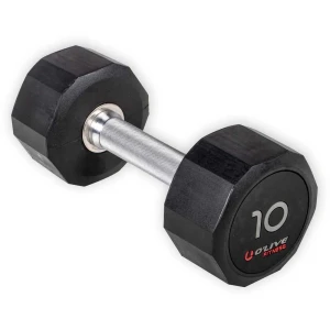 Olive Haltère Rubber Pro-style 10kg Black 10 kg
