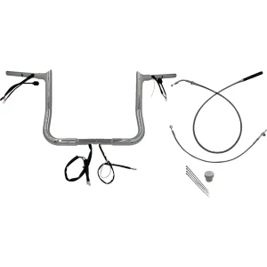 Fat Baggers Inc. Manillar 12´´ Harley Davidson Flhx/se 23-24 1.25 Pointed Top 949012 Chrome One Size