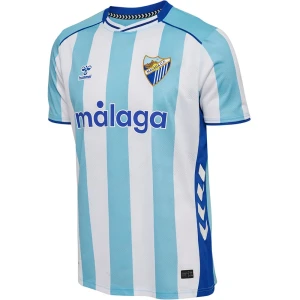 Hummel T-shirt Manches Courtes Junior Domicile Málaga Cf 25/26 Air Blue 140 cm Garçon,Fille