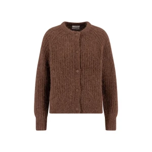 Fynch Hatton Cardigan 25107468 Chocolate XL Femme