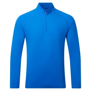 Gill Camiseta De Manga Larga Con Cremallera Y Protección Uv Tidal Blue XS