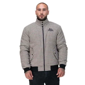 Lonsdale Veste Classic Check Beige / Black S