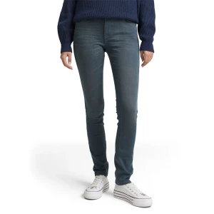 Tom Tailor Pantalon 1047850 Lene Mid Stone Blue Grey Denim 27 Femme