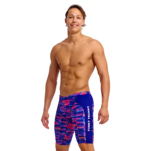Funky Trunks Jammer Fts003m72222 Training Warped Waves AUS 34