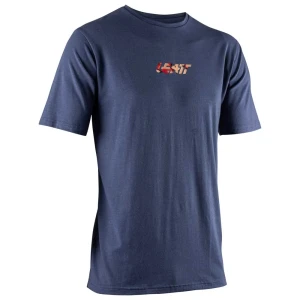 Leatt Camiseta De Manga Corta Core Denim Blue 3XL