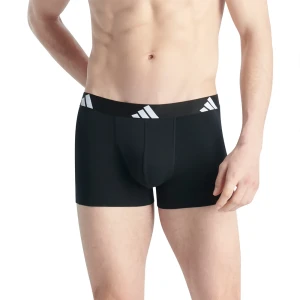 Adidas Underwear Boxers Active Flex Cotton Trunk 3 Unités Blue / Black / Pr S Homme
