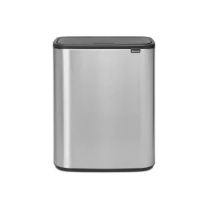 Brabantia Cubo De Basura Bo Touch 60l Matt Steel Fingerprint Proof One Size