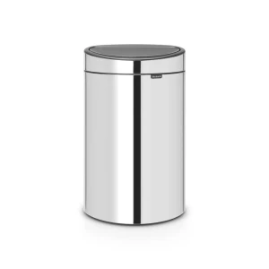 Brabantia Poubelle Touch New 40l Brilliant Steel One Size