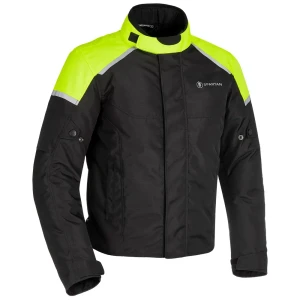 Oxford Chaqueta Spartan Short Wp Black / Fluo Yellow 3XL