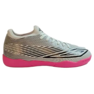 Umbro Chaussures De Futsal Veloce Lt V Ic White / Black / Pink Glo EU 45 Homme,Femme