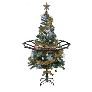 Wellhome Ensemble De Train De Noël Avec Lumières Et Sons Avec Un Circuit 274 Cm 23 Pièces Multicolor One Size