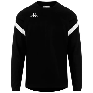 Kappa Sweat-shirt Dolvano Black / White 12 Années Garçon,Fille