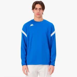 Kappa Sweat-shirt Dolvano Blue Sapphire / White XL Homme