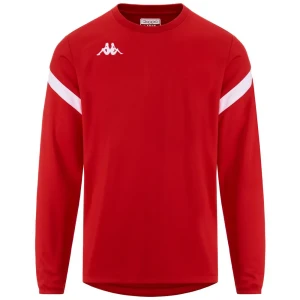 Kappa Sweat-shirt Dolvano Red / White 2XL Homme