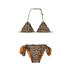 Sundek Bikini Mini Magnolia With Sweet Leopard Print Durian 6 Années Fille