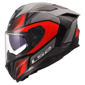 Ls2 Casco Integral Ff817 Challenger Ii Viper Grey / Red XL