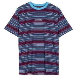 Santa Cruz T-shirt à Manches Courtes Classic Strip Haze Stripe Moon Rock Stripe M Homme