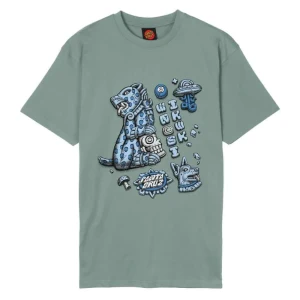 Santa Cruz Camiseta De Manga Corta Winkowski Jaguar Wheat M