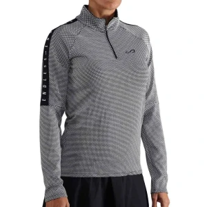 Endless Sudadera Con Media Cremallera Kirsch Iconic Ii Black White L