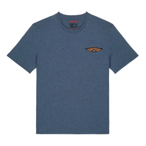 Shark Attack Camiseta De Manga Corta Vintage Logo Heather Blue XL