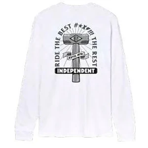 Independent Camiseta De Manga Larga Rtb Sledge White M