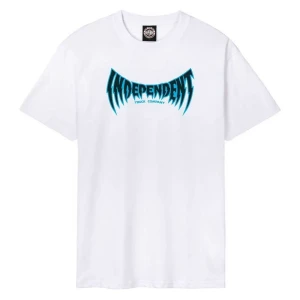 Independent T-shirt à Manches Courtes Voltage Span White M Homme
