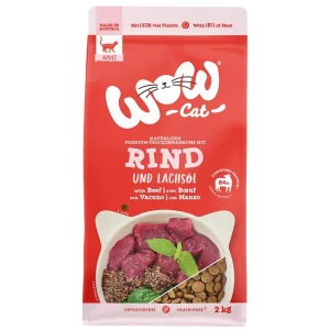 Wow Cat Comida Para Gatos Adultos De Ternera 2kg One Size