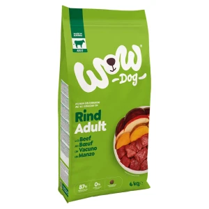 Wow Cat Nourriture Pour Chats Adultes Au BÅ“uf 6kg One Size
