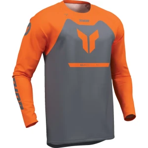 Thor Maillot De Manga Larga Ridemode Menace Gray / Orange L