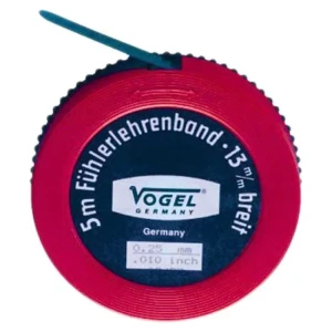 Vogel Rouleau De Sangle Calibrée 5 M 12.7 Mm 0.01 Mm Yellow One Size