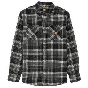 Santa Cruz Chemise à Manches Longues Apex Black Check L Homme