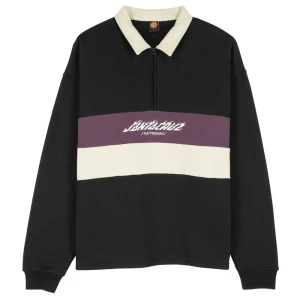 Santa Cruz Sudadera Crew Flame Strip Black M