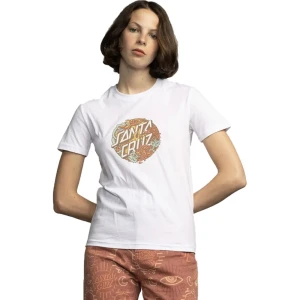 Santa Cruz Camiseta De Manga Corta Dressen Snake Front White L