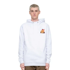 Santa Cruz Sudadera Con Capucha Flamed Not A Dot White S