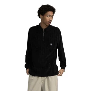 Santa Cruz Polo à Manches Longues Il Capo Black L Homme