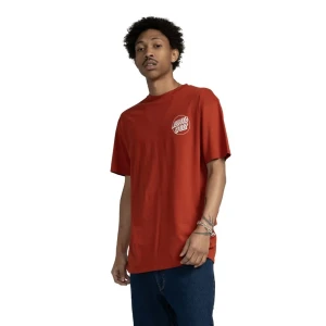 Santa Cruz T-shirt à Manches Courtes Kendall Atomic Dark Rust S Homme